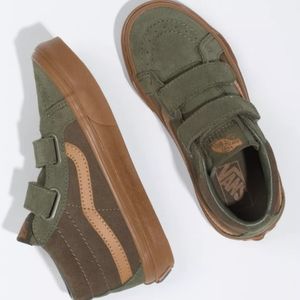 KIDS  boys SUEDE GUM SK8-MID REISSUE Vans